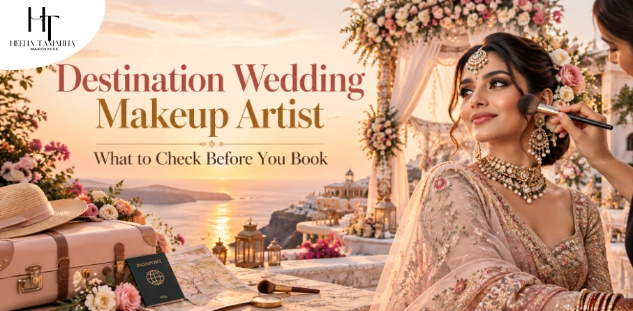 Destination wedding makeup artist